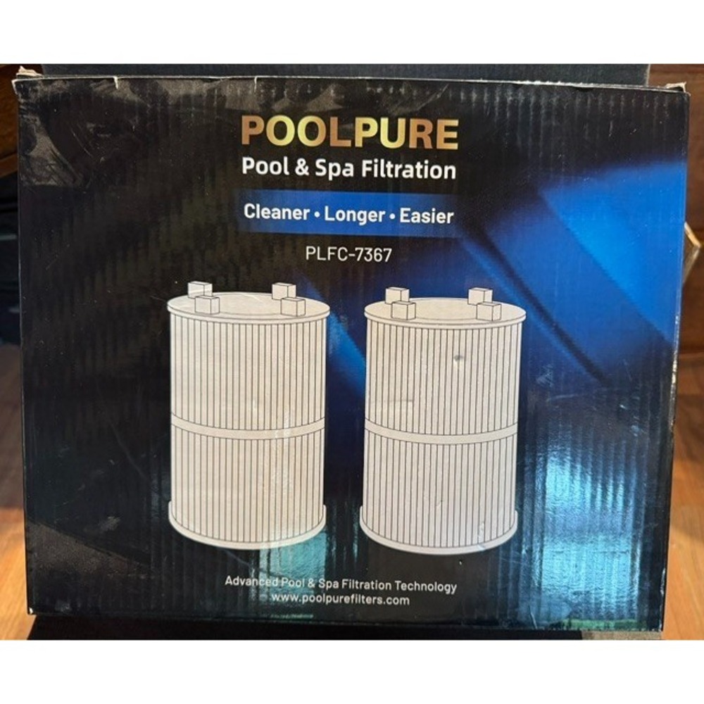POOLPURE C-7367 Spa Filter Replaces PD075-2000 Dimension One 1561-00 2 Pack - Picture 3 of 9